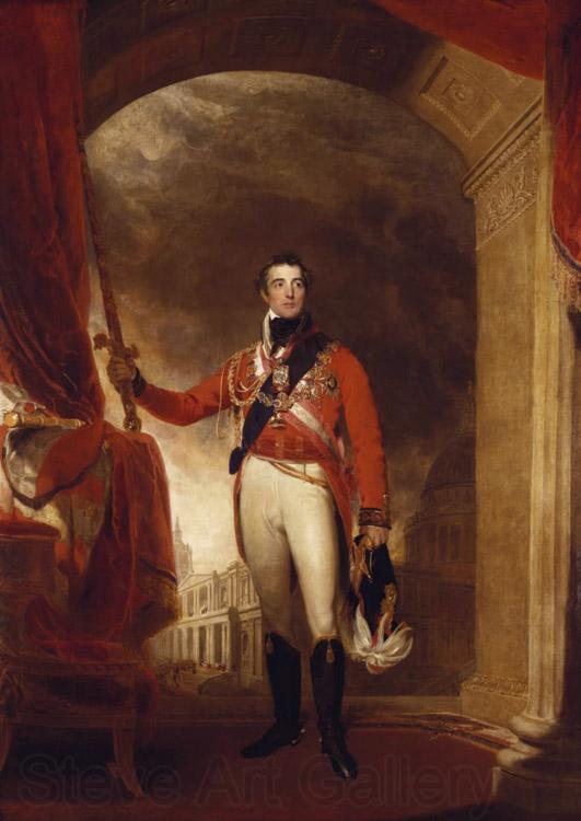 Sir Thomas Lawrence Arthur Wellesley,First Duke of Wellington (mk25) Spain oil painting art
